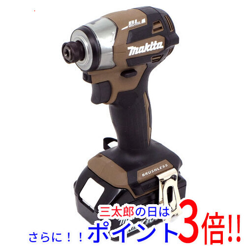 【新品】送料無料 マキタ 充電式インパクトドライバー 18V TD173DGXAB オーセンティックブラウン 36,920円
