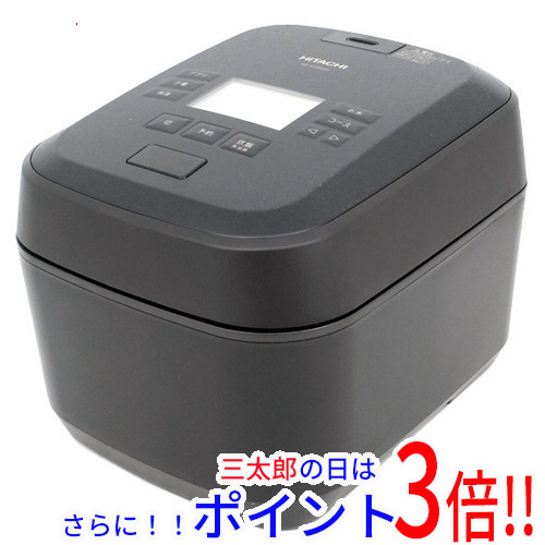 【１日と三太郎の日はポイント３倍！！】【新品】送料無料 日立 圧力＆スチームIHジャー炊飯器 ふっくら御膳 5.5合 RZ-W100JM(K) 漆黒