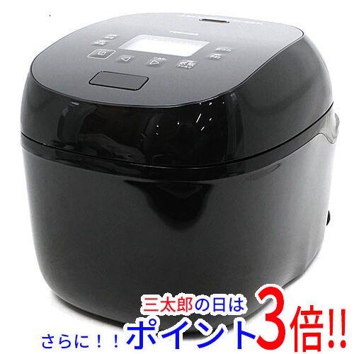 【１日と三太郎の日はポイント３倍！！】【新品】送料無料 TOSHIBA 真空IH炊飯器 5.5合炊き RC-10RXA(K) グランブラック