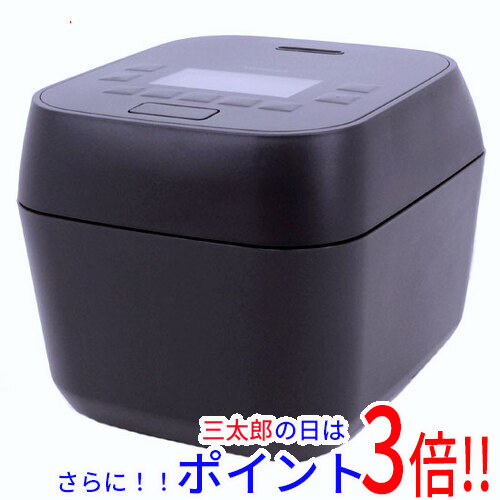 【１日と三太郎の日はポイント３倍！！】【新品】送料無料 TOSHIBA 小容量真空圧力IH炊飯器 3.5合炊き RC-6MGX(K) グランブラック