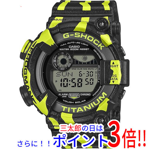 【１日と三太郎の日はポイント３倍！！】【新品】送料無料 CASIO 腕時計 G-SHOCK MASTER OF G FROGMAN GW-8200TPF-1JR