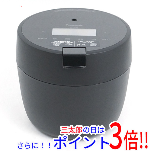 【１日と三太郎の日はポイント３倍！！】送料無料 【新品訳あり(箱きず・やぶれ)】 Panasonic 圧力IHジャー炊飯器 5合炊き SR-CR10B-K ブラック