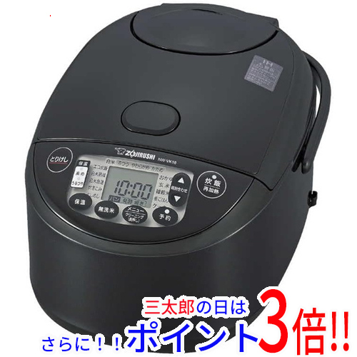 【新品】送料無料 ZOJIRUSHI IH炊飯ジャー 極め炊き 10合炊き NW-VK18-BA ブラック