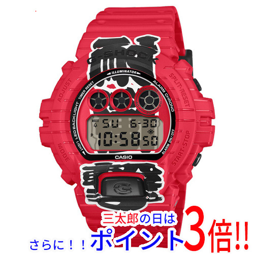 【新品】送料無料 CASIO 腕時計 G-SHOCK 赤提灯デザインモチーフ DW-6900AKA-4JR
