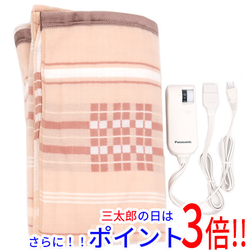 【新品】送料無料 Panasonic 電気かけしき毛布 シングルLサイズ DB-R40L-D オレンジ