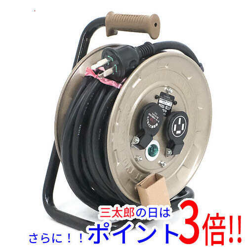 送料無料 【新品訳あり(箱きず・やぶれ)】 ハタヤ 三相200V型コードリール コンパクト型 JTIII-102M