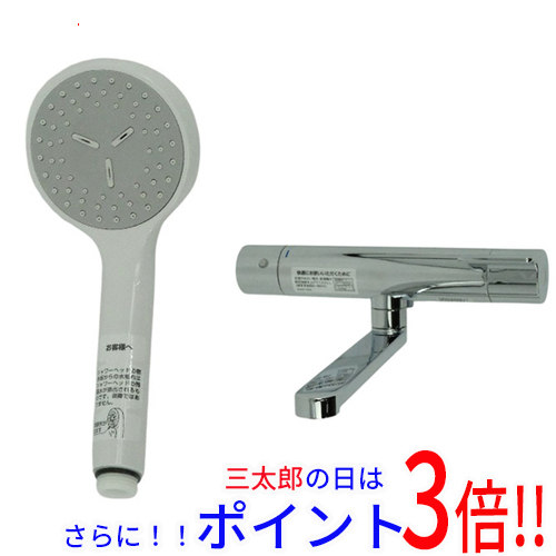送料無料 【新品(開封のみ)】 TOTO 壁付サーモスタット混合水栓(コンフォートウエーブ1モード) TBV03406J1