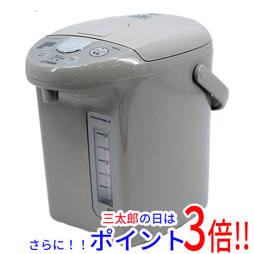 【１日と三太郎の日はポイント３倍！！】【新品】送料無料 タイガー魔法瓶 TIGER マイコン電動ポット 4L PDN-A400-CU 空焚き防止 保温機能あり