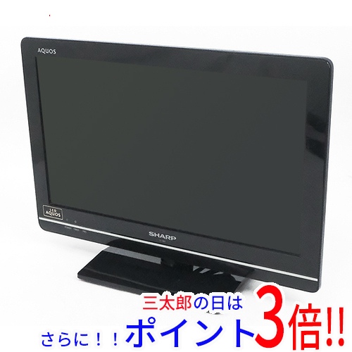 SHARP - SHARP　19V型 LED液晶テレビ AQUOS LC-19K5-B　リモコンなし Amazon | シャープ 19型 ハイビジョン 液晶テレビ ブラック