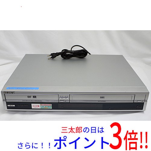 送料無料 ソニー SONY製 VHSビデオ一体型DVDレコーダー スゴ録 RDR ...