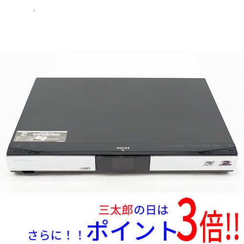 【中古即納】送料無料 シャープ SHARP AQUOS ブルーレイディスクレコーダー BD-HDW70 リモコンなし ブルーレイ対応 2番組 ハイビジョン録