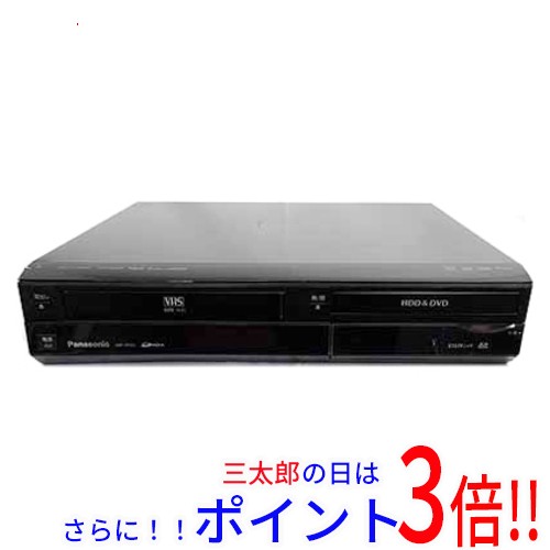 【中古即納】送料無料 パナソニック Panasonic VHS一体型HDD/DVDレコーダー DMR-XP25V-K リモコンなし DIGA（パナソニック） DVD対応 1番