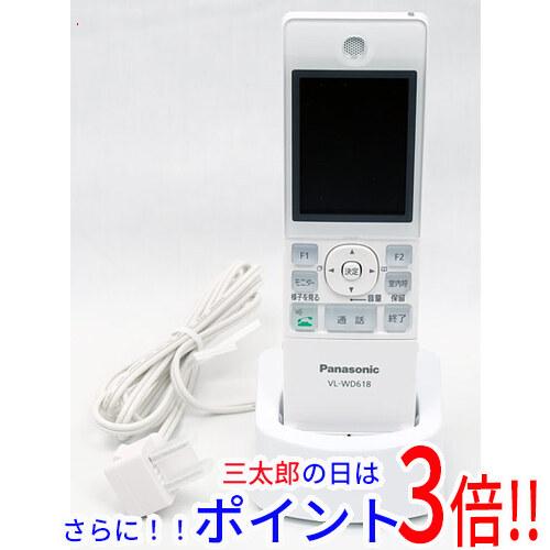 【１日と三太郎の日はポイント３倍！！】【中古】送料無料 パナソニック Panasonic ワイヤレスモニター子機 VL-WD618 欠品あり 未使用 AC充電