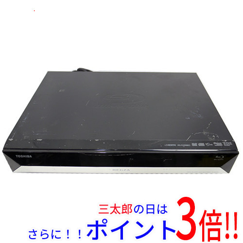 【中古】送料無料 東芝 REGZA ブルーレイディスクレコーダー RD-BR600 リモコンなし 本体いたみ ブルーレイ対応 1番組 外付けHDD録画機能有 ハイビジョン録画 スカパー!プレミアムサービスLink有 DLNA 3D対応