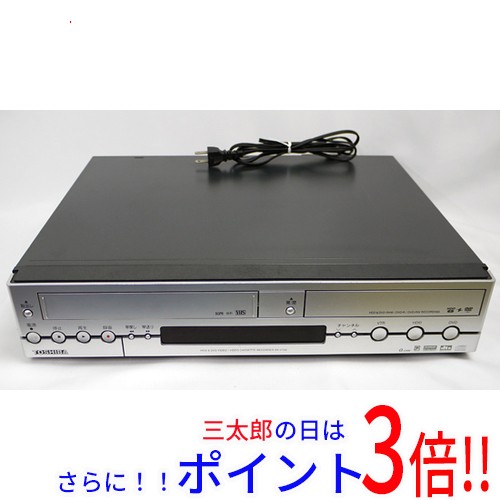 【中古即納】送料無料 東芝 TOSHIBA製 VTR一体型HDD＆DVDレコーダー カンタロウ AK-V100 DVD対応 1番組 プログレッシブ対応