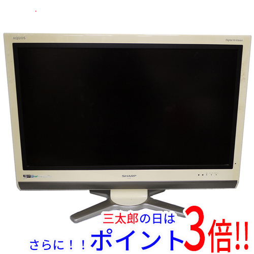 シャープ 32V型 AQUOS ハイビジョン 液晶テレビ ブラック 外付HDD対応