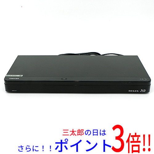 【１日と三太郎の日はポイント３倍！！】【中古】送料無料 東芝 ブルーレイディスクレコーダ DBR-W507 500GB リモコンなし REGZA ブルーレイ対応 2番組 外付けHDD録画機能有 SeeQVault対応 ハイビジョン録画 プログレッシブ対応 宅内・屋外対応 DLNA 3D対応