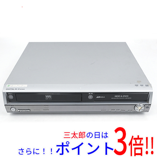 【中古】送料無料 パナソニック Panasonic HDD内蔵ビデオ一体型DVDレコーダー DIGA 250GB DMR-EX250V リモコンなし DIGA（パナソニック） DVD対応 1番組 ハイビジョン録画 プログレッシブ対応