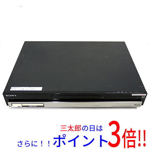 【中古】送料無料 ソニー SONY ブルーレイディスクレコーダー BDZ-RS10 320GB リモコンなし BDZ（ソニー） ブルーレイ対応 1番組 ハイビジョン録画 プログレッシブ対応