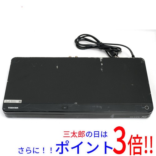 送料無料 東芝 ブルーレイディスクレコーダ DBR-Z610 500GB リモコン ...