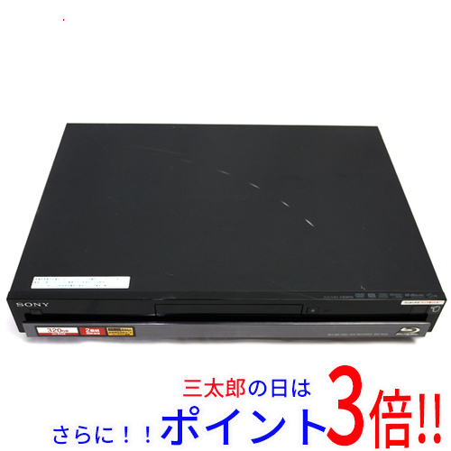 【中古】送料無料 ソニー SONY ブルーレイディスクレコーダー BDZ-RX35 320GB 本体いたみ リモコンなし BDZ（ソニー） ブルーレイ対応 2番組 ハイビジョン録画 プログレッシブ対応 スカパー!プレミアムサービスLink有 DLNA