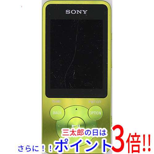 【販売買付】SONY WALKMAN NW-S14 8GB グリーン ポータブルプレーヤー