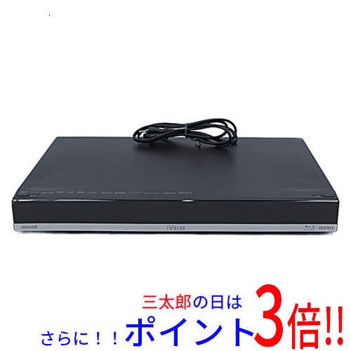 【中古即納】送料無料 マクセル maxell HDD内蔵ブルーレイレコーダー BIV-WS500 リモコンなし ブルーレイ対応 2番組 ハイビジョン録画 プ