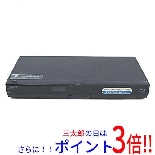 中古】シャープ 250GB 2チューナー ブルーレイレコーダー つっ 中古】シャープ 250GB 2チューナー ブルーレイレコーダー つっ