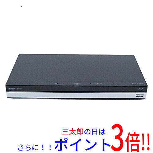 【中古】送料無料 シャープ SHARP AQUOS ブルーレイディスクレコーダー BD-UT1100 ブルーレイ対応 外付けHDD録画機能有