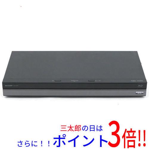 【中古】送料無料 SHARP AQUOS ブルーレイディスクレコーダー 1TB 2B-C10BT3 リモコンなし