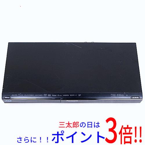 【中古】送料無料 Panasonic ブルーレイディスクレコーダー DMR-BR585-K リモコンなし 本体いたみ