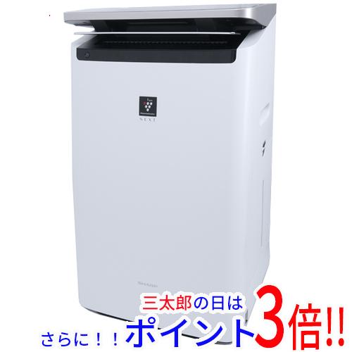 【中古即納】送料無料 SHARP 加湿空気清浄機 KI-NP100-W ホワイト 展示品の通販は