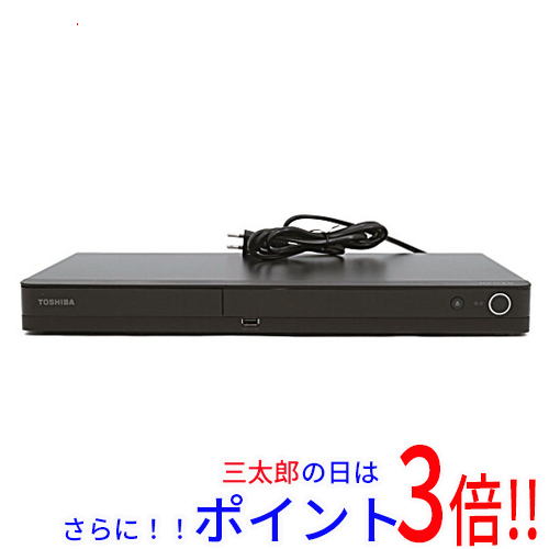 【中古】送料無料 東芝 REGZA HDD/3チューナー搭載 ブルーレイレコーダー 1TB DBR-T1010 リモコンなし