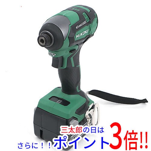 【中古即納】送料無料 HiKOKI 充電式インパクトドライバー WH14DB (2YC) 保証書・取扱説明書なし 未使用