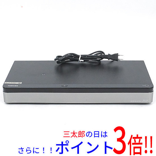 【中古】送料無料 東芝 ブルーレイディスクレコーダー REGZAサーバー DBR-M1007 リモコンなし