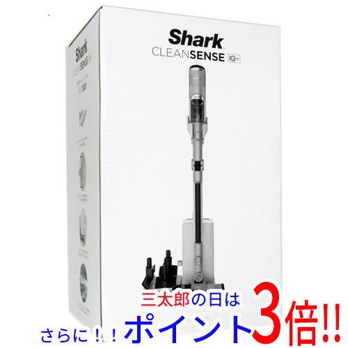 【中古即納】送料無料 Shark コードレススティッククリーナー Clean Sense iQ+ IW3241JSL ライトチタニウム 未使用