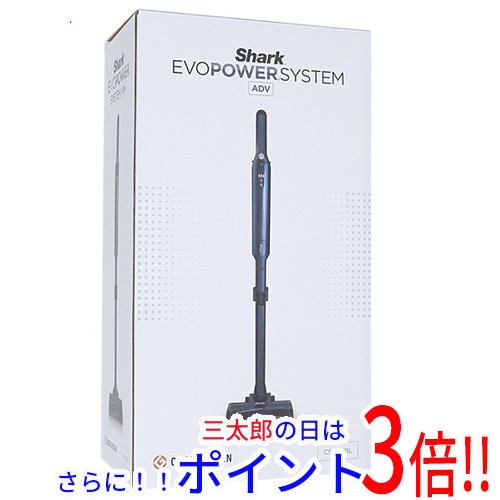 【中古即納】送料無料 Shark コードレススティッククリーナー EVOPOWER SYSTEM ADV FLEXモデル CS651JBL ロイヤルブルー 未使用