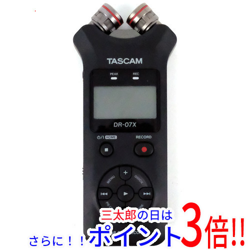 TASCAM DR-07X リニアPCMレコーダー 【公式通販】