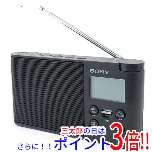 XDR-56TV-B(ブラック) ワンセグTV音声/FMステレオ/AMラジオ SONY