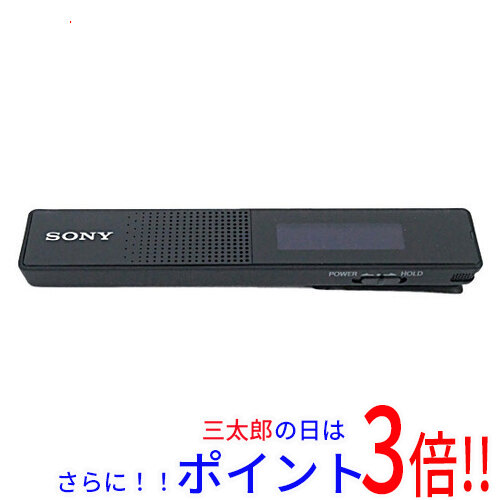 【中古即納】送料無料 SONY ステレオICレコーダー ICD-TX660 ブラック 本体のみの通販は