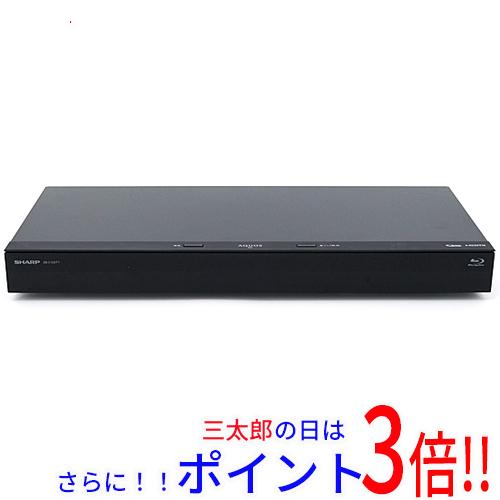 【中古】送料無料 SHARP AQUOS ブルーレイディスクレコーダー 2TB 2B-C20DT1 リモコンなし
