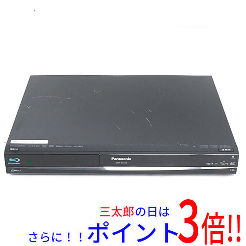 【中古】送料無料 Panasonic ブルーレイディスクレコーダー DIGA 320GB DMR-BW730 本体いたみ リモコンなし