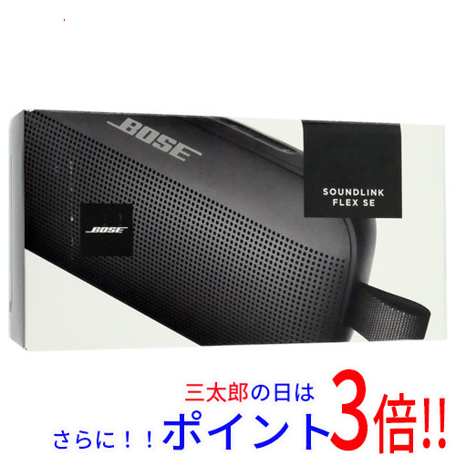 【中古】送料無料 BOSE ポータブル Bluetoothスピーカー SoundLink Flex SE Bluetooth Speaker ブラック 未使用