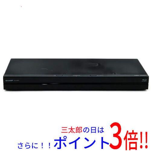 【中古】送料無料 SHARP AQUOS ブルーレイディスクレコーダー 500GB 2B-C05DW1 リモコンなし 本体いたみ