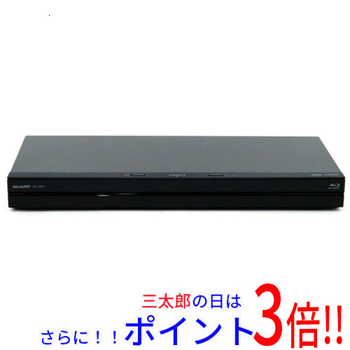 【中古】送料無料 SHARP AQUOS ブルーレイディスクレコーダー 500GB 2B-C05EW1 リモコンなし
