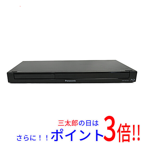 【中古】送料無料 Panasonic ブルーレイディスクレコーダー DMR-BRT260-K リモコンなし 本体いたみ