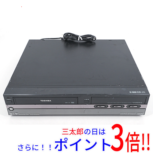 【中古】送料無料 TOSHIBA VTR一体型HDD＆DVDレコーダー RD-W300 本体いたみ