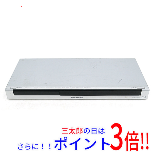 【中古】送料無料 Panasonic ブルーレイディスクレコーダー DMR-BWT555-S リモコンなし 本体いたみ
