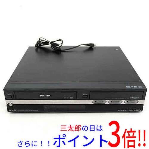 【中古】送料無料 TOSHIBA VTR一体型HDD＆DVDレコーダー RD-W301 本体いたみ