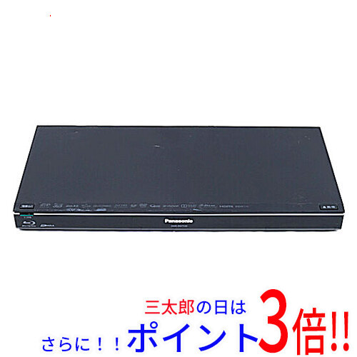 【中古】送料無料 Panasonic ブルーレイディスクレコーダー DMR-BWT530-K 本体いたみ・リモコンなし